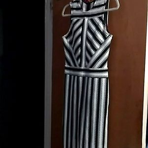 Top shop dress with inner black slip